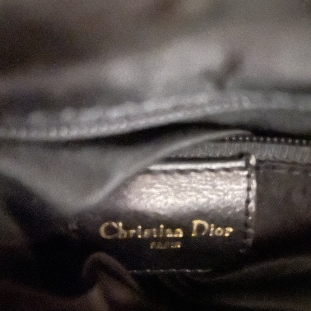 Luxury Rare Christian Dior RiveGauche Paris IconicOstrich trim Leopard SaddleBag - Picture 8 of 8